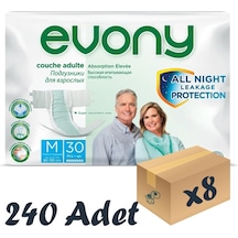 Evony Belbantlı Yetişkin Hasta Bezi Medium 8 x 30'Lu