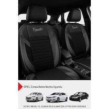 Formentor Tay Tüyü Oto Koltuk Kılıfı Opel Corsa-astra-vectra Uyumlu Carbon