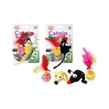 Karlıe - 343 - Peluş Kedi Otlu Oyuncak Set - Metemıx - 2li 6cm