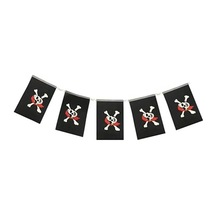 Lb Korsan Partisi Korsan Logo Baskılı Flama Süs Afiş Süsleme 8 Li