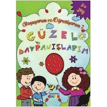 Güzel Davranışlarım Boyama Kitabı-Boyuyorum ve Öğreniyorum 2 - Nilgün Tağ - Semerkand Çocuk