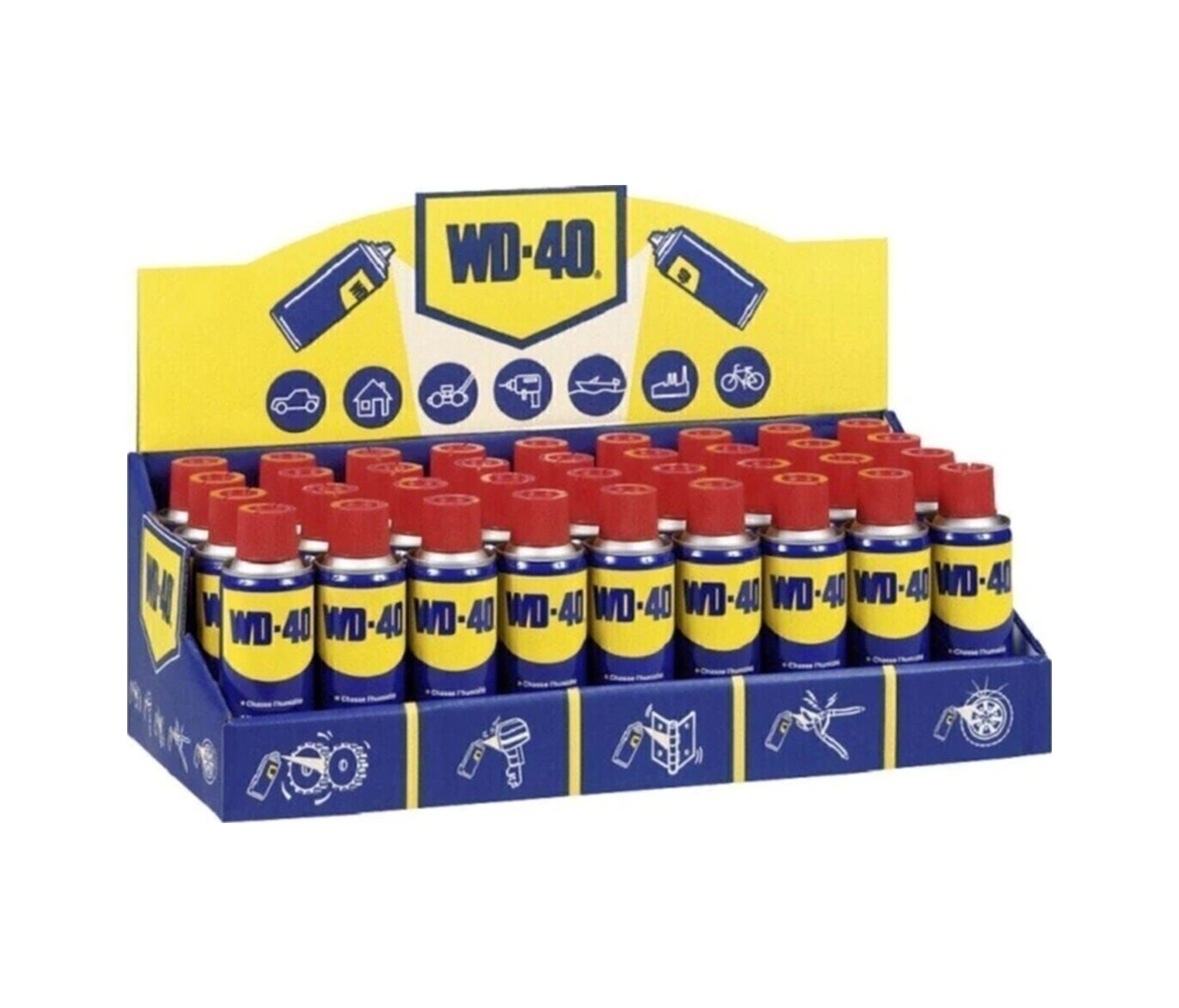 WD-40 Yağlayıcı ve Pas Sökücü Sprey 12 x 400 ML