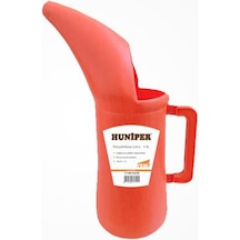 Plastik 1 Litre Huni Ağızlı Bidon