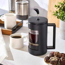 Pamir Bitki Çayı Ve Filtre Kahve Demliği French Press 800 Ml Siyah Diğer