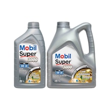 Mobil Super 3000 XE 5W-30 Tam Sentetik Motor Yağı 4 L + 1 L