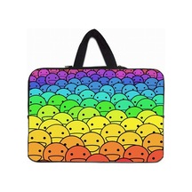 GubisiStore H005-12 İnç-Laptop Çantası 10 11 12 13 14 15.6 17 Dizüstü Bilgisayar Kolu Taşıma Çantası Funda Ordenador Porta