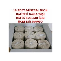 Mineral Blok Gaga Taşı 10 Adet