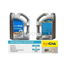 Motor Yağı 5w30 4 Lt Platınum Partiküllü - Dpf Tam Sentetik Apı Sn / Cf 4 Adet