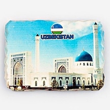 Özbekistan Registan Meydanı Kırık Magnet