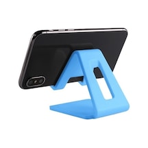 Joyhub Kare Cep Telefonu Tutucusu Masaüstü Cep Telefonu Tabanı Basit Ve Çok Fonksiyonlu Açık Mavi Var Direksiyon