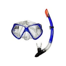 Avessa M4206p+sn26p Avessa Maske Şnorkel Set Mavi Açık Mavi