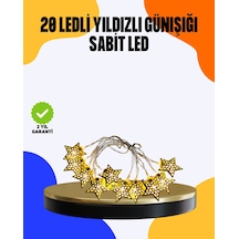 Hubrendy Tekno Yıldız Led Işık 5 Metre Dekoratif Aydınlatma Günışığı