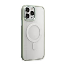 Apple iPhone  Uyumlu-  15 Pro Kılıf Room Magneticsafe Silikon - Su Yeşili