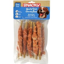 Snacky Çıtır Munchy Sığır Etli Tavuklu Köpek Kemiği 13 Cm 10 Adet