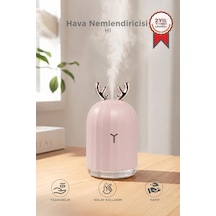 Premium Salon Alışveriş Hediyelik Hava Nemlendiricisi Buhar Makinesi 220 Ml Pembe H1