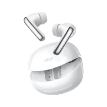 Qcy Melobuds N60 Aktif Gürültü Önleyici Kablosuz Kulaklıklar, 6-mic Kablosuz Ldac Yüksek Çözünürlüklü 56db Anc Kulak Tomurcukları, Çift Sürücü, Hızlı Şarj 45h Çalma Süresi, Uyarlanabilir Eq, Ipx5 Su
