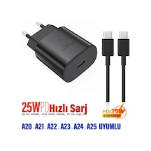 Samsung A23 Uyumlu Şarj Aleti 25w Hızlı Type-c 25w Hızlı Şarj Kablosu Samsung A23 Uyumlu Şarj Aleti 25w Hızlı Type-c 25w Hızlı Şarj Kablosu