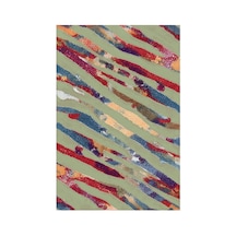 Kartela Halı Aira Halı Kaymaz Taban Makinede Yıkanabilir Halı Adaçayı Yeşili - 80 X 120 Cm