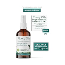 Flowy Oils Okaliptus Suyu Arındırıcı Tonik Cam Şişe 100 ML