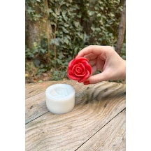 Gül 3d Tekli Mum Kalıbı Silikon