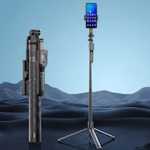 Ally K28 Uzaktan Kumandalı Canlı Yayın Bluetooth Standlı Selfie Çubuğu Tripod- 5775