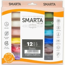 Smarta Hava İle Kuruyan Modelleme Seti 12 Li 30000090 Çok Renkli