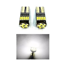Megamarket06 T10 Duy 15 Smd Dipsiz Oto Led Park Ampulü Beyaz