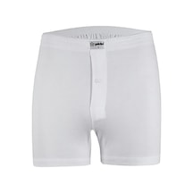 Yıldız Erkek Taşma Lastik Düz Renk Penye Boxer Short 43 001