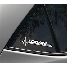 Dacia Logan Napız Kalp Kelebek Cam Için Sticker Yapıştırma