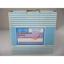 Ecs Wq 96 Rs Dc Ampermetre