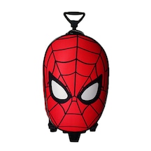 Spiderman Örümcek Çekçekli Kreş Anaokul Günlük Çekçekli Sırt Çantası