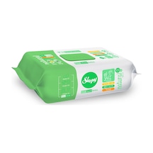 Sleepy Natural Kişisel Bakım Havlusu 100'lü - 8 Adet Tarı Beyaz