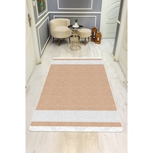 Modern Desenli Dijital Baskı Kaymaz Taban Halı H0155 Renkli