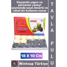 Tavla Yüksek Kaliteli Kırılma Çizilmeye Dayanıklı Pürüzsüz Parlak Yüzey Kamp Seyahat Ev Cafe Kahveh