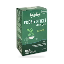 Lazika Prebiyotikli Yeşil Çay 18'li Piramit Poşet 27 G 3'lü Paket