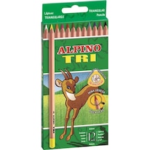 Alpino Tri Üçgen Kuru Boya 12'li