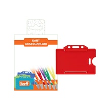 Sarff Kırmızı Kart Koruyucu Blister 10Lu