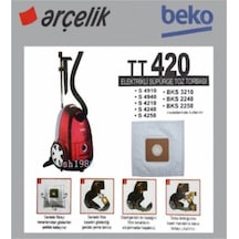 Bks2240 Elektrikli Süpürge Uyumlu Toz Torbası 40 Adet Kaliteli Ürün Sentetik Torba