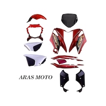 Honda Cbf 150 Kaporta Grenaj Seti Kırmızı Arka Çamurluk Hariç Ar