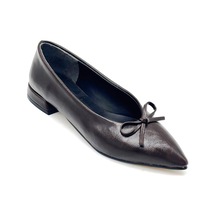 Kindep Fiyonk Detaylı Günlük Kadın Babet Kahve Kahve