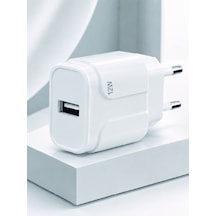 12w Usb Şarj Adaptörü 5v 2.4a Hızlı Ve Güvenli Şarj Başlığı Standart