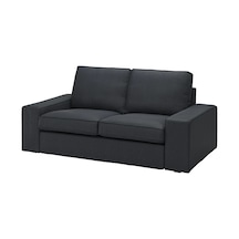 Ikea Antrasit Konforlu Kanepe - 2'li Kanepe