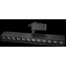 Cata Ct-5396 High-power Led Ray Spot 72w Gün Işığı Siyah Kasa Raysız - Monofaze Uyumlu