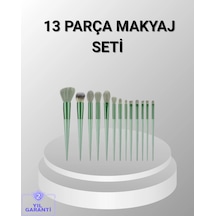 13 Parça Makyaj Fırça Seti - Ergonomik, Dökülme Yapmayan, Taşınabilir