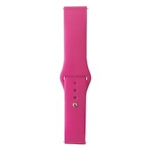 Kilifone - Huawei Uyumlu Honor Magic 2 46mm - Kordon Band Serisi 22mm Klasik Kordon Silikon Strap Kayış
