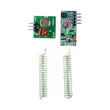433mhz Rf Alıcı Verici Modül Seti Antenli Rx-tx Transmitter Receiver Arduino Pıc Uyumlu