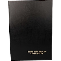 Dilman Ciltli 96 Yaprak Zümre Öğretmenler Kurul Karar Defter