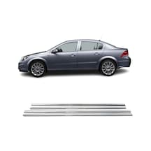 Opel Astra H Sedan Krom Cam Çıtası 2008 Üzeri 4prç Paslanmaz Çelik Ag419