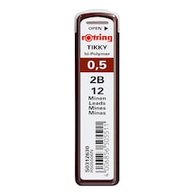Tikky Hi-polymer Mekanik Kurşun Kalem Ucu, 0,5mm, 2b, 0.5 Mm