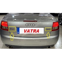 Audi A4 Cabrio 2004-2007 1.8 T Uyumlu A4 Ve 1.8 T Krom Bagaj Yazısı